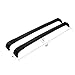 Mophorn Roof Rack Cross Bars Baggage Locking Roof Rail Crossbars Luggage Cargo Ladder Bike Load Roof Cross Bars Black (for Land Rover LR3 LR4, for Land Rover LR3 LR4 2005-2016 Black)