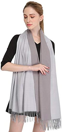 Everkeen マフラー 大判 ストール ショール 春 夏 秋 薄手 メンズ レディース 男女兼用 無地 両面使える 冷房対策 防寒 防風 柔らかい肌触り 暖かい オシャレ 日常用 通勤用 プレゼント ギフト
