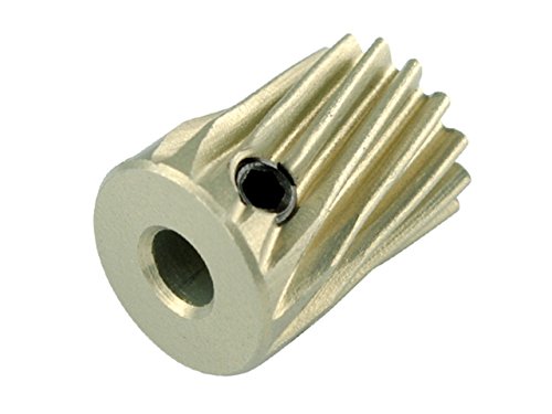 Microheli Aluminum Helical Pinion 14T 0.5M 3.17mm