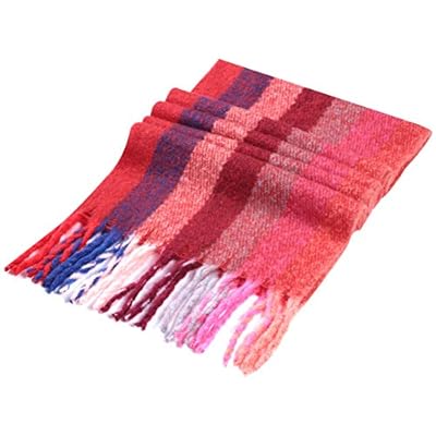 WAMSOFT Women's Super Thick Winter Scarf, 3X Thick Soft & Warm Pashmina Shawl Wraps Cashmere Feel Long Cold Weather Scarf WAMSOFT Women's Super Thick Winter Scarf, 3X Thick Soft & Warm Pashmina Shawl Wraps Cashmere Feel Long Cold Weather Scarf