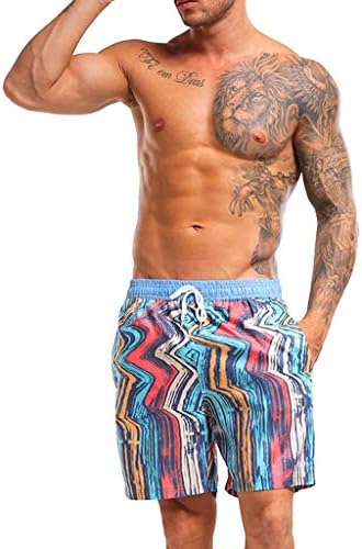 メンズ 水着jopinia 夏 プリント海パン 激安 カップルビーチパンツ カラフルストライププリント 五分丈 水陸両用水着 通気速乾スイムウェア 大きいサイズ ファッション 旅行 温泉 プール おしゃれ Tarunniketanpublicschool Com