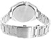 Casio Men's MTP1318BD-4AV Silver Stainless-Steel Quartz Watch with Red Dial