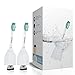 Genkent Replacement Toothbrush Heads for Philips Sonicare E-Series HX7022/66, fits Advance, Elite, Essence and Xtreme Clean Sonicare Brush Handles,6 Pack