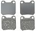 ACDelco Silver 14D709AC (19286072) Ceramic Rear Disc Brake Pad Set