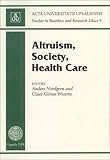 Altruism, Society, Health Care, , 9155441513