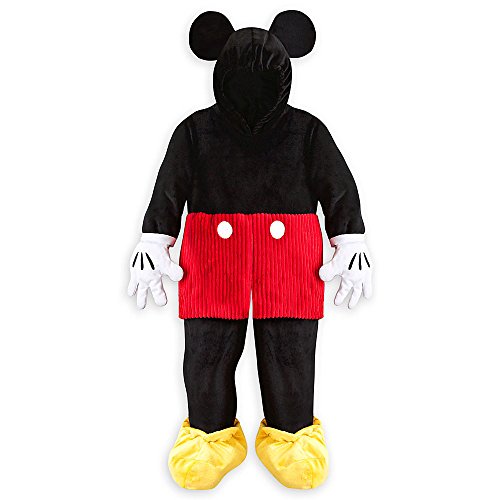 Disney Store Deluxe Mickey Mouse Plush Halloween Costume Kids Size XS 4 4T