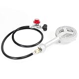 GasOne 50250+2109 Gas ONE High Pressure Cast-Iron Burner Head with Brass Fitting Orifice