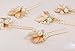 Venusvi Bridal Hair Pins- Wedding Hair Accessories(Pack of 3)