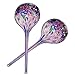 Calunce Handmade Glass Plant Watering Bulbs, Automatic Plant Watering Bulbs,Home & Garden,Pack of 2,Pink