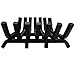 TITAN GREAT OUTDOORS 24in Fireplace Grate, Heavy Duty 1.25in Thick Steel Rungs, Elevated Log Wood Chimney Grate, Burning Fireplace and Firepits