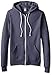 Alternative Men's Rocky Zip Hoodie Sweatshirt, Eco True Navy, Medium