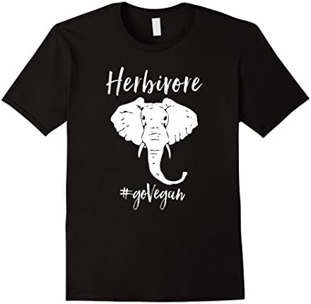 Mens Herbivore Vegan Shirt XL Black