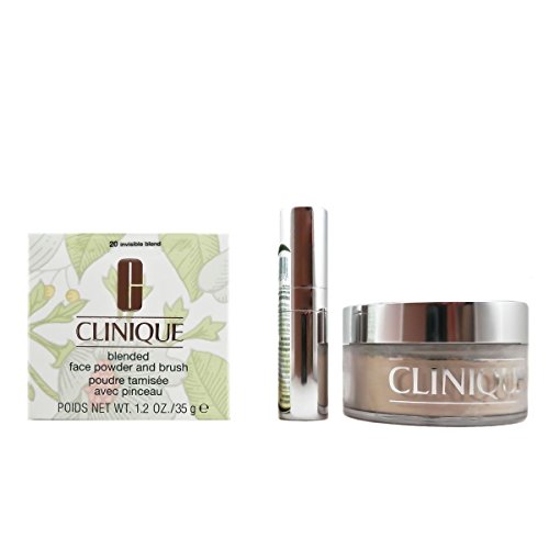 Clinique Blended Face Powder and Brush, Shade 20, 1.2 Ounce Beauty Store