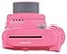 Fujifilm Instax Mini 9 Instant Camera (Flamingo Pink), 6 Single Pack Instant Film (60 Sheets), and Instax (Light Blue) Groovy Case Bundle