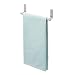 iDesign Forma Self-Adhesive Towel Bar Holder for Bathroom, Kitchen Walls, Cabinets, Above Counters, 9.25" x 1.5" x 2.5", Brushed Stainless Steel primary
