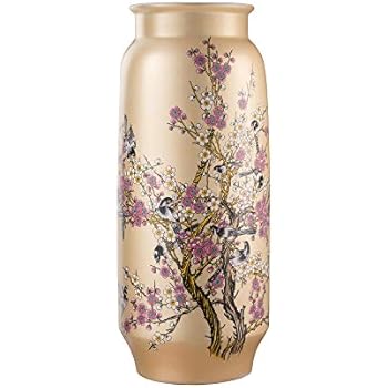 Amazon Com Ufengke Plum Blossom Large Floor Vase Handmade