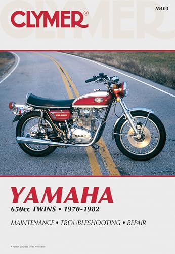 Yamaha 650cc Twins Motorcycle, 1970-1982 Service Repair Manual: Service, Repair, Performance