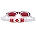 VenTing Swimming Goggles For Men Women,Swim Glasses Watertight Anti Fog UV Protection Red