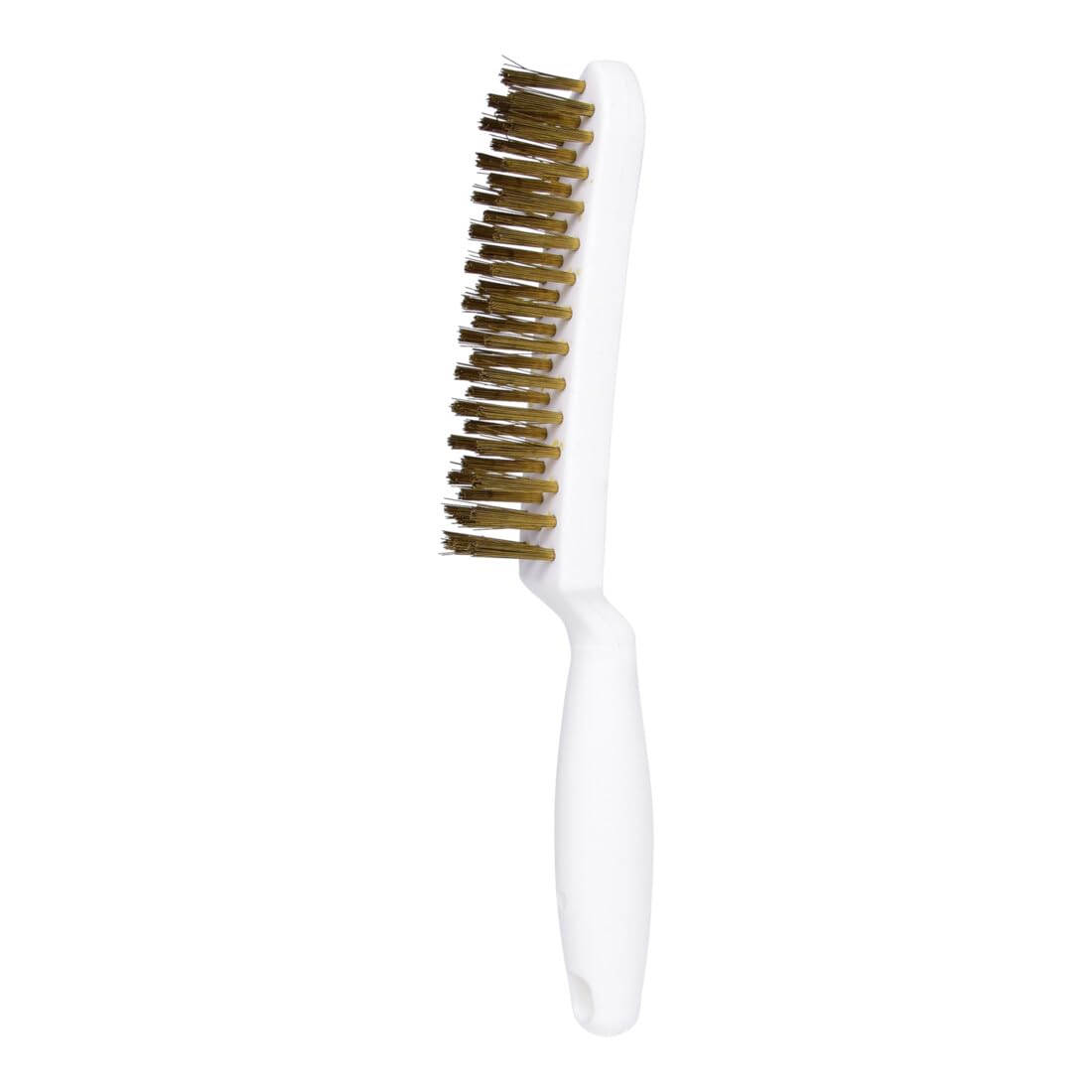 KS Tools 201.2326 Brass wire hand brush 3 rowed, 285mm