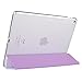 ESR iPad Air 2 Case, Smart Case Cover [Synthetic Leather] Translucent Frosted Back Magnetic Cover with Auto Sleep/Wake Function [Light Weight] (Spring Lilac)