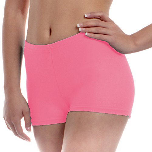 pink dance shorts