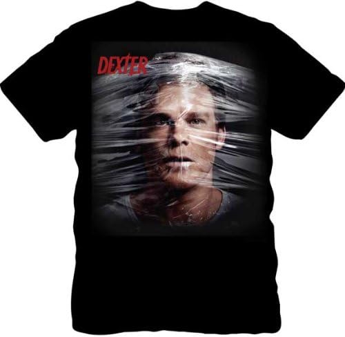 Shotime Dexter Shrink Wranp Kill Room Black Men's T-Shirt (Small)