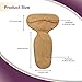 Shoes Too Big Inserts - Heel Cushion Pads - Grips for Blister Prevention and Comfort - Shoe Filler for Women & Men, 4 Pairs