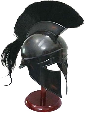 Tanishka Exports Medieval Greek Corinthian Helmet Ancient Armor Knight Spartan Roman Helmet