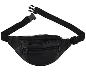 Good Life Stuff Stylish Genuine Leather Waist Pack|| Waist Bag|| Travel Passport Bag|| Travel Accessories Bag||Waist Pouch||Fanny Pouch||Fanny Bag||Hip Pouch||Hip Bag with Adjustable Waist Length