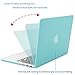 MOSISO Compatible with MacBook Pro 13 inch Case 2015 2014 2013 end 2012 Older Version (Models: A1502 & A1425) with Retina Display, Protective Plastic Hard Shell Case Cover, Turquoise