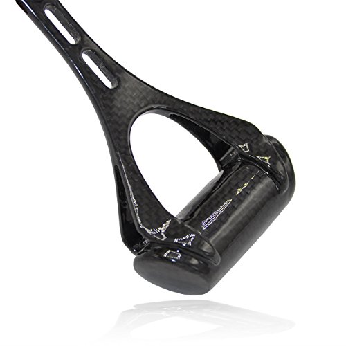 Labewin Full Carbon Fiber Cycling Bicycle Road Mountain Bike Handlebar Speedometer Stents Extender Extending Bracket Stopwatch Seat Computer Mount Holder Support Accessories