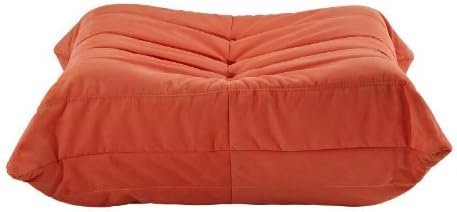 LexMod Waverunner Modular Sectional: Ottoman in Orange