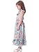 Bonny Billy Girls' Spaghetti Straps Casual Bohemian Beach Maxi Long Dress 5-6 Years Aqua