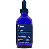 Trace Minerals CoQ10 - Cellular Health Supplement for Vitality Support - Cardiovascular Health & Immune Support - Natural Ingredients - Vegan & Gluten-Free - Tangerine Flavor - 4 fl oz (24 Servings)