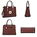 Women's Designer Handbags Tote Bag Satchel handbag Shoulder Bags Tote Purse(BR)