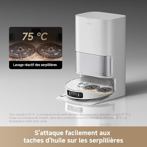 L40 Ultra AE Robot Aspirateur, 19 000 Pa Aspiration Puissante
