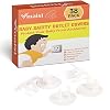 38 Pieces Clear Outlet Covers Baby Proofing – Vmaisi Electrical Safety ChildProof Plug Protector – (Clear, 38 Pack)