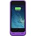 mophie Juice Pack Helium 1,500 mAh Rechargeable Case for Apple iPhone 5, iPhone 5s, or iPhone SE (Purple)