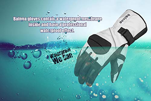 image for Balnna Multi-Functional Waterproof Touch Screen Ski Snowboard Gloves 3