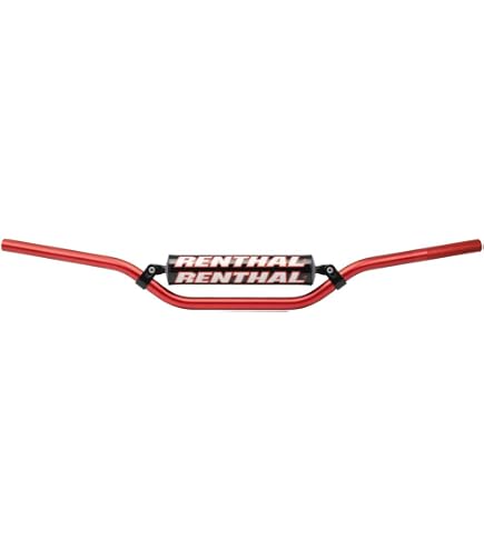 Amazon.com: Renthal 839-01-RD Fatbar Hon CRF 2018+ / Kaw KX 2021+ 