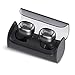 Wireless Earbuds, Bluetooth Earphone Dual V4.1 Bluetooth Headphones Built-in Mic with Charging Case 12 Hours Stereo Music Time Earphone for iPhone 7 Plus Samsung HTC and most Android Phones (Gray)