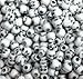 JOLLY STORE Crafts Skull Beads Antiqued White primary