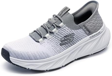 Amazon.com | Skechers Mens Edgeride Exodis Gray Lifestyle Sneakers