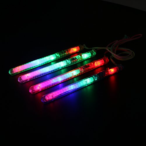 TOYMYTOY LED Glow Stick Fluorescent Light Sticks Multicolor Pack of 12