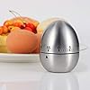 RosewineC-Kitchen-Timer-ManualShaped-Mechanical-Rotating-Alarm-with-60-Minutes-for-CookingEgg RosewineC Kitchen Timer Manual,Shaped Mechanical Rotating Alarm with 60 Minutes for Cooking(Egg)