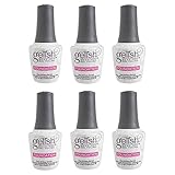 Gelish Harmony 0.5 Fluid Ounce Soak-Off Foundation Gel Nail Polish Base (6 Pack)