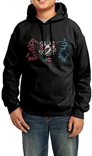 BObiulo Unique HARLEY QUINN Suicide Squad Logo Youth Hooded Sweatshirt