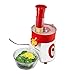 KitchenPRO 2 in 1 Elite Frozen Healthy Dessert Maker and Salad Shooter Electric Slicer Shredder 5 blades