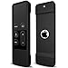 OEAGO Protective Case for Apple TV 4K (5th Gen) Remote - Flexible Silicone Cover Lightweight Gel Rubber Case for Apple TV 4K 5th Generation/Apple TV 4th Generation Siri Remote Controller - Black