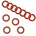 Tatuo 35 Packs Garden Hose Washer Rubber Heavy Duty Red Rubber Washer Fit All Standard 3/4 Inch Garden Hose Fittings
